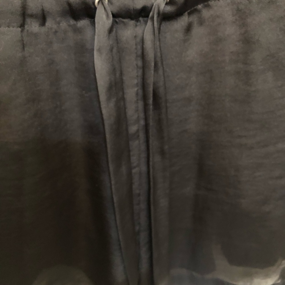 French Connection UK size 8 black dressy romper front zip V- neck - Picture 7 of 14
